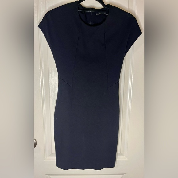 AllSaints Daphne Dress Black 4 - Picture 2 of 11